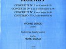2LP Gatefold MOZART Piano Concertos K.37 39 40 41 LORIOD BOULEZ Vega C30A-353/4