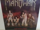 RARE LP 33T HEAVY METAL MANOWAR INTO GLORY RIDE UK 1983 PRESS OIS MFN 6 EX