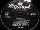THE WHO MY GENERATION MONO 1st Press MINT Great AUDIO Ultimate Rarity Classic