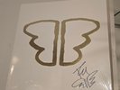 SIGNED Ren - Freckled Angels Album - White & Gold Foil Double  12