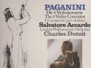 classical 5 LP box set: PAGANINI/6 VIOLIN CONCERTOS/DGG 2563 453/Accardo/Dutoit