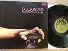 Vintage Scorpions Lonesome Crow Original Green Brain 1001 Vinyl Metal LP