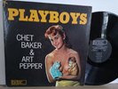CHET BAKER & ART PEPPER Playboys LP 1958 World Pacific 1st Press  Play Graded VG
