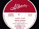 CHARLIN CL 12 STEREO - THYSSENS VALENTIN / DUMONT - FAURE QUINTET - REPL COV NM