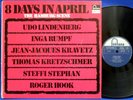 LP UDO LINDENBERG - 8 DAYS IN APRIL / KRAVETZ, INGA RUMPF / PROG KRAUTROCK