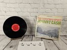 JOHNNY CASH - The Christmas Spirit 1963 Vinyl LP Record Stereo Columbia CS 8917