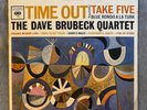 Dave Brubeck Quartet Time Out Take Five CS 8192 6 Eye LP Vinyl VG/VG