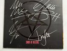 Motley Crue hand signed Shout At The Devil vinyl album