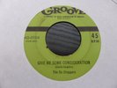 THE DU DROPPERS GIVE ME SOME CONSIDERATION  1955 GROOVE G-0104 VERY GOOD PLUS