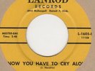 Edw Hamilton Now You Have To Cry Alone Landrod Soul Northern Motown