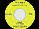 Garage Inst. 45 - Chantells - I Thought You Would - Private