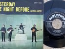 THE BEATLES 'YESTERDAY / THE NIGHT BEFORE' 7