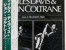 MILES DAVIS & JOHN COLTRANE LIVE IN STOCKHOLM 1960 DIW DIW25006 JAPAN OBI 2LP