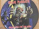 iron maiden vinyl picture disc album Lp no prayer for the dying EMI