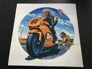 IRON MAIDEN. MAIDEN BIKE. VINYL PICTURE DISC AUSTRALIAN FAN CLUB ISSUE
