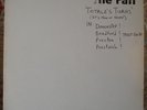 THE FALL - Totale's Turns (It's Now or Never) UK Original Press LP 1980