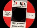 BERNADETTE CARROLL  I DON'T WANNA KNOW / PARTY GIRL Popcorn  Soul MINT-
