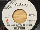 Gail Wynters You Don't Have To Be In Love Original Northern Soul 45