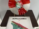Boys Like Girls - Self Titled Vinyl LP Red White Clear Spinner x/500 - Free Ship