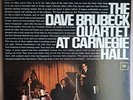 The Dave Brubeck Quartet - At Carnegie Hall Vinyl Record 1963 Columbia Records