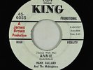 R&B 45 - Hank Ballard & The Midnighters - (Dance With Me) Annie - King - VG+