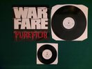 Warfare-Pure Filth 1984 UK LP + bonus 45 Neat Records Motorhead Venom NWOBHM