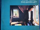 Nick Drake Five Leaves Left Antilles 1976 US Reissue AN-7010 Vinyl LP VG+