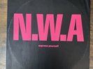 N.W.A Express Yourself Ruthless Records NWA 12” Vinyl 1988 EX/VG