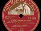 COMEDIAN HARMONISTS (Meistersextett) Studentenlieder Potpourri Schellack S7879