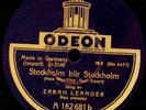 ZARAH LEANDER Stockholm, blir Stockholm/ Det vore na't för mej  Schellack S7893