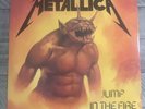 Metallica Jump In The Fire Red Vinyl Record Music For Nations 1983 Vintage Rare