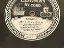EDISON 52562 GOLDEN GATE ORC & PICCADILLY PLAYERS - MY LUCKY STAR / LOVER COME B