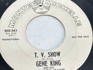 Rare Gene King And His Macaton Band TV Show Promo 45 Rpm Vinyl Rockabilly 1965