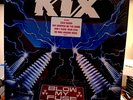 KIX -BLOW MY FUSE - ATLANTIC RECORDS 7- 81877 - 1  / HYPE STICKER / NICE