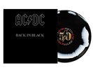 AC/DC Back In Black LP Fifty 50th Anniversary Edition Black & White Color Vinyl
