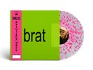 CHARLI XCX - Brat Signed Assai Obi Edition Clear Pink Splatter Vinyl LP PRESALE