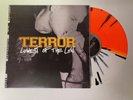 TERROR LOWEST OF THE LOW LP RECORD ORANGE & WHITE SPLIT W/ BLACK SPLATTER NEW