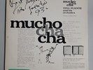 Tito Puente SIGNED LP Record Cover Mucho Cha Cha. COVER ONLY NO VINYL
