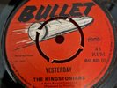 RARE-THE KINGSTONIANS-I AM JUST A MINSTREL-ORIG-UK-1969-REGGAE-BULLET LABEL.