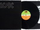 RARE EX+   AC/DC BACK IN BLACK 1st. 1980 ATLANTIC UK LP EMBOSSED TOP VINYL ROCK