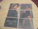 2 SAMANTHA FOX “Sam Fox” 1987 UK original Special Triple Picture Disc Shaped 45