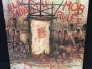 Black Sabbath Mob Rules LP BSK-3605 1st Edition 1981 EX/EX