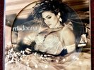 MADONNA 1984 LIKE A VIRGIN SILVER RIM PICTURE DISC VINYL PROMO HMV CUT SLEEVE LP