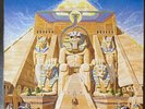 IRON MAIDEN POWERSLAVE UK EMI RECORDS STERLING NM VINYL LP Promo Textured Sleeve