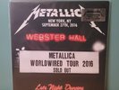 Metallica Live Webster Hall New Unplayed 3 LP Set Limited Pressing 2017