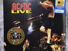 AC/DC - Live, LTD. Walmart 50th Anniversary Gold Color Vinyl, 2 LP. NEW