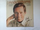 Vinyl Record LP Andy Williams Signed VG