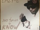 Eazy-E - Just Tah Let U Know - Used Vinyl Record 12 - T7426z