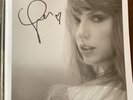 TAYLOR SWIFT THE TORTURED POETS DEPARTMENT Manuscript Vinyl SIGNED Photo w/HEART