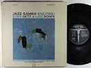 Stan Getz, Luiz Bonfa, Maria Toledo - Jazz Samba Encore LP - Verve - V6/8523